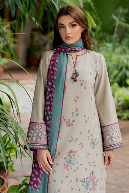 Jazmin Embroidered Lawn 3 Piece Suit JZ-35