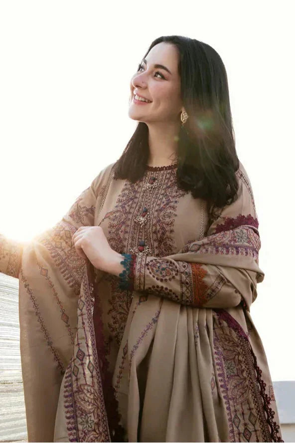 Florant Embroidered Three Piece Dhanak FLO-185
