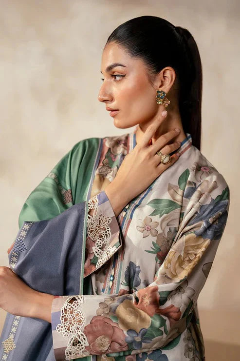 Baroque D-76 Printed three piece suit