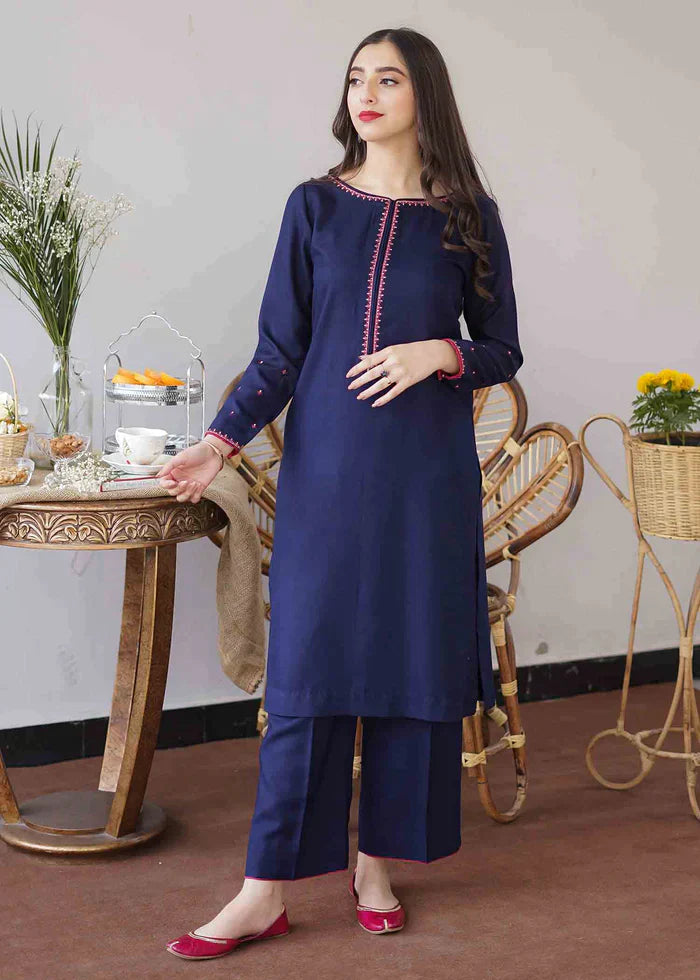 Embroidered Three Piece Dhanak FCC-480