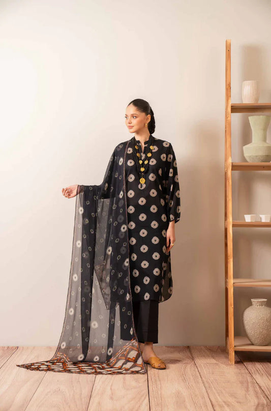 NISHAT Embroidered Dhanak Three Piece NL-686