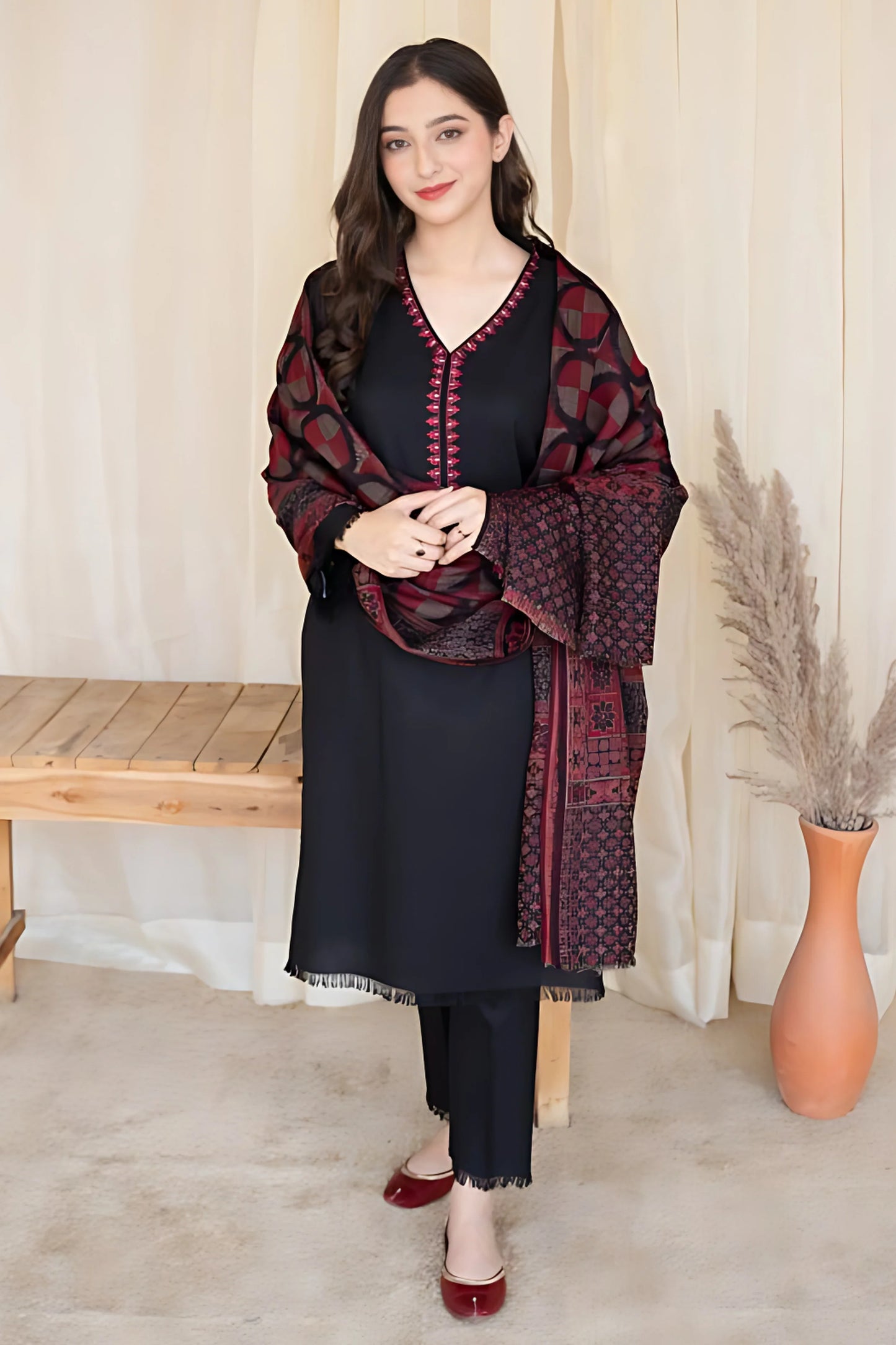 Black Lawn 3 Piece Suit D/883