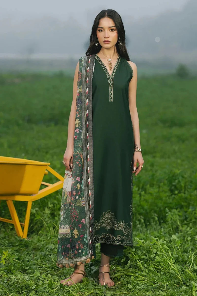 IZEL Embroidered lawn Three Piece IZ-07