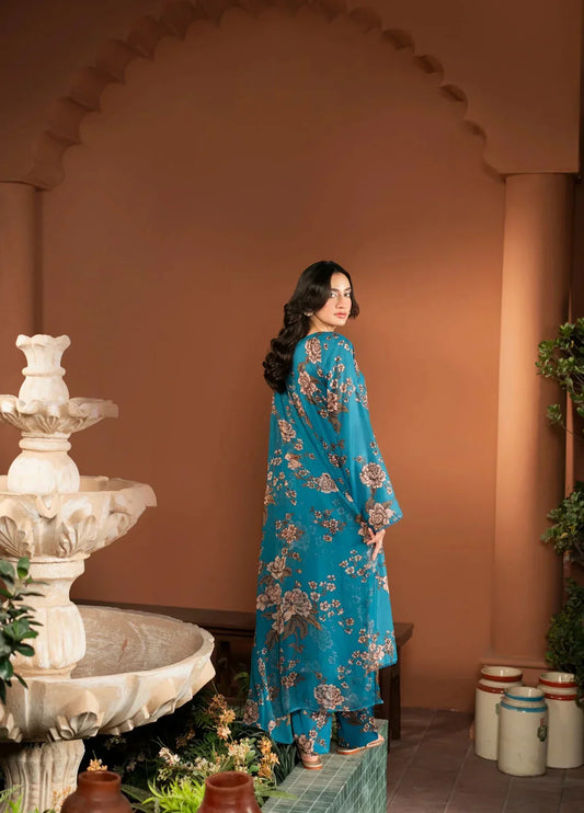 Printed Airjet 3 Piece Shamoz Silk FCC-156