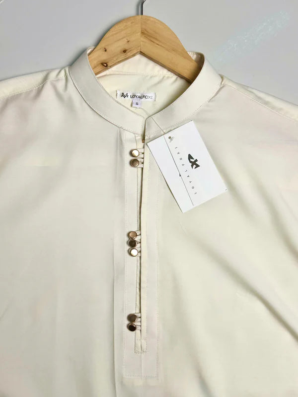 SIGNATURE SAPPHIRE STITCHED SUIT-WHITE