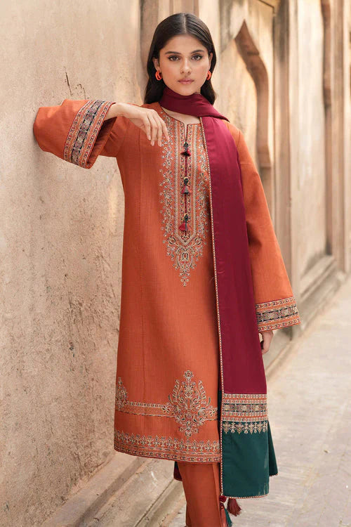 JAZMIN Embroidered Lawn 3 Piece Suit D/30