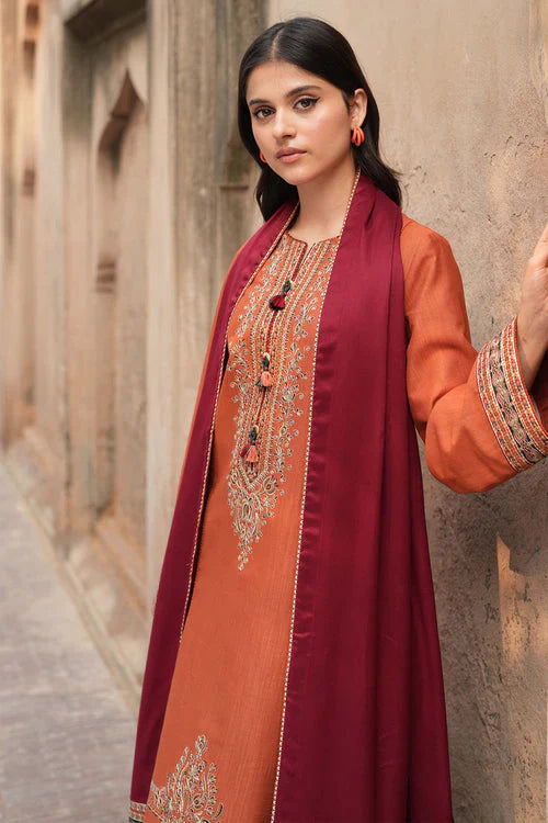 JAZMIN Embroidered Lawn 3 Piece Suit D/30
