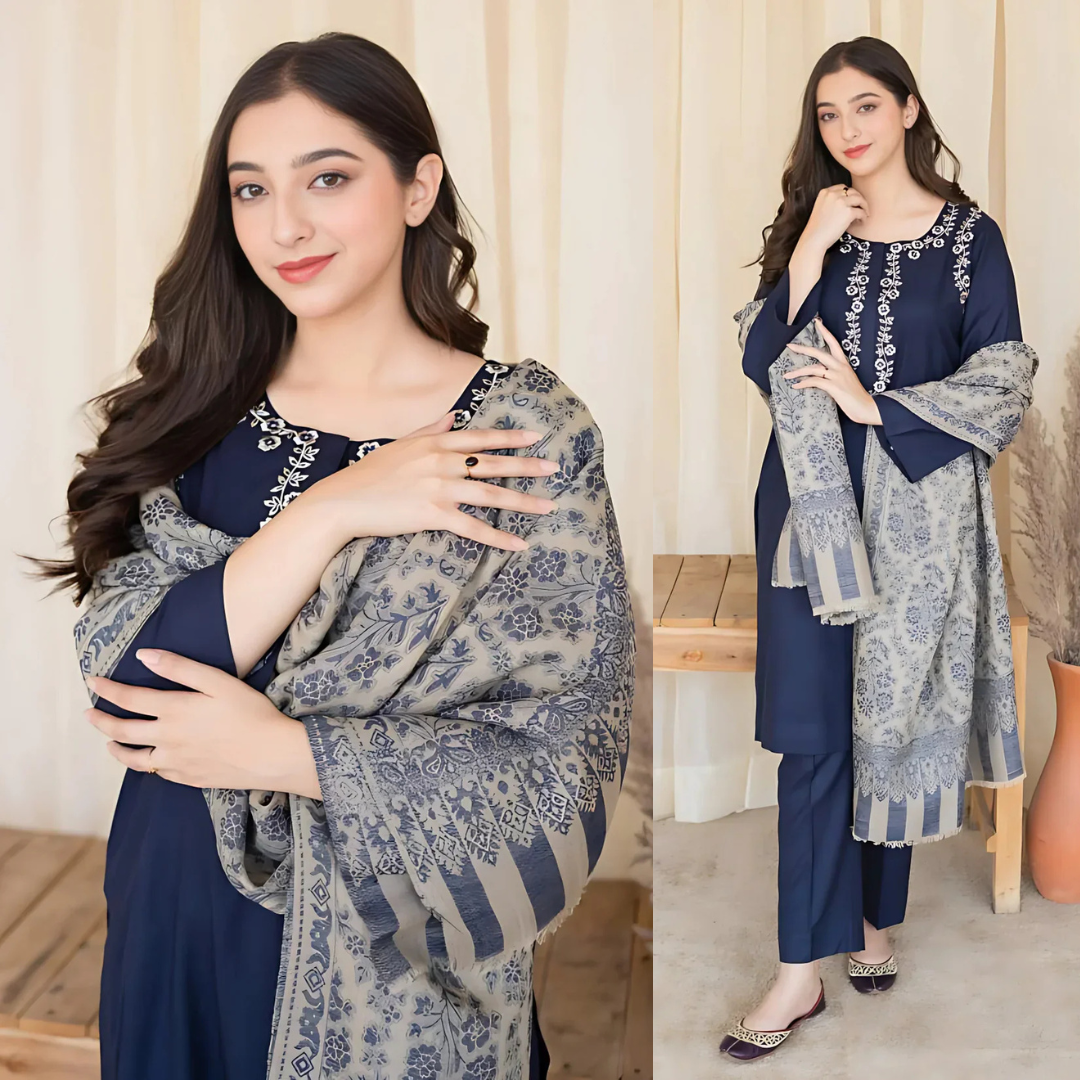 Fcc-841 Blue Lawn 3 Piece Suit D/841