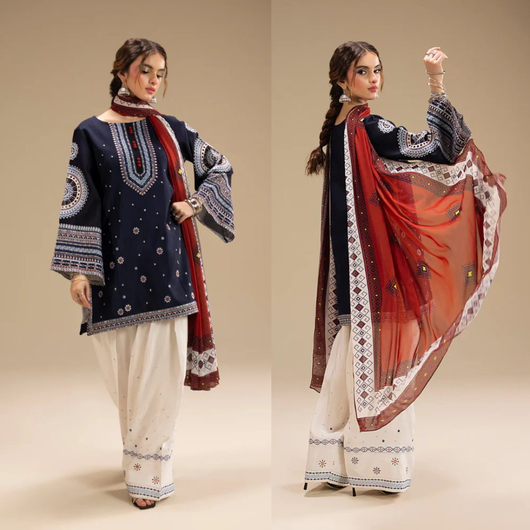 Sapphire Embroidered 3 Piece Lawn Suit SPL-934