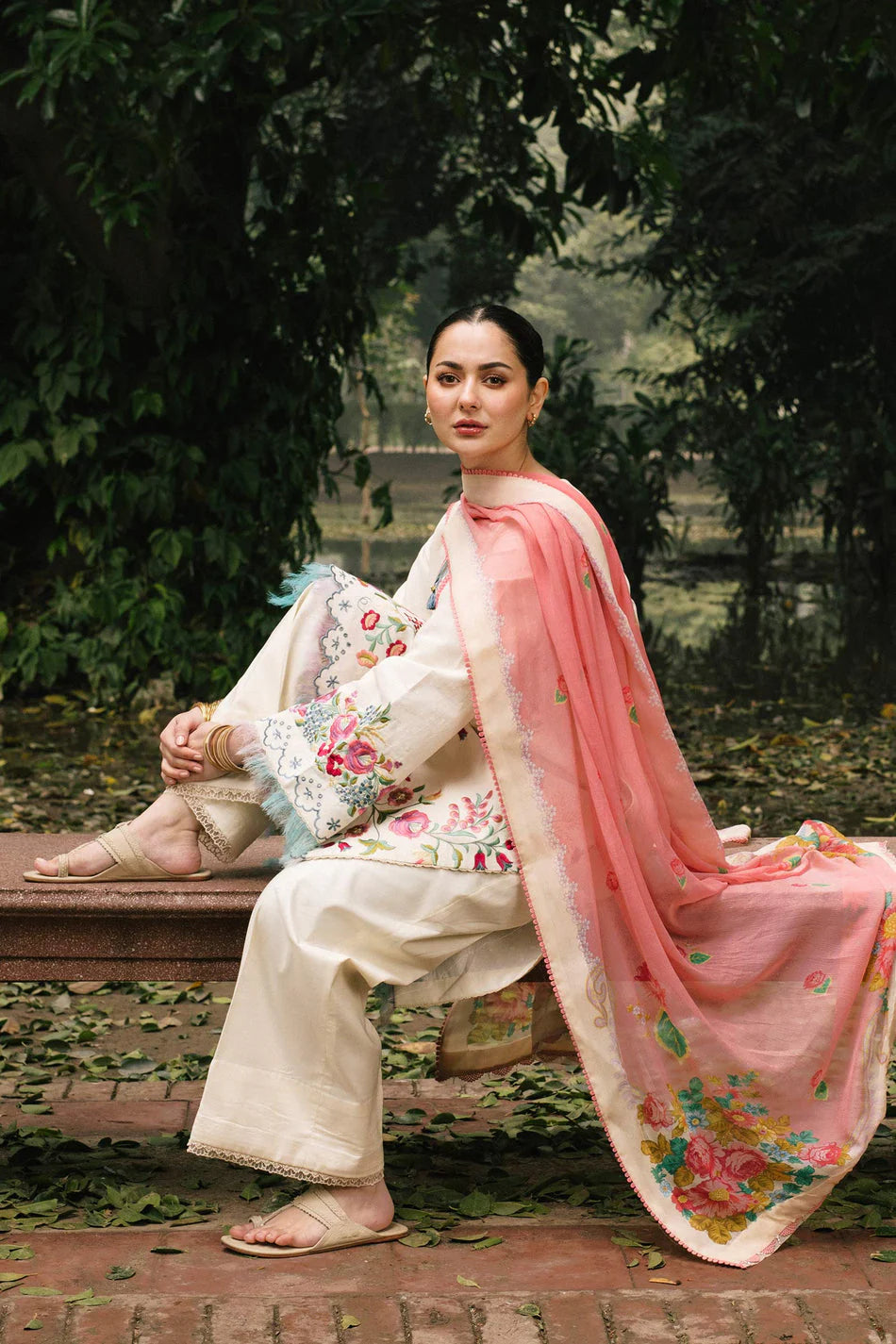 COCO-D/719 Embroidered Lawn 3 Piece Suit Summer Collection