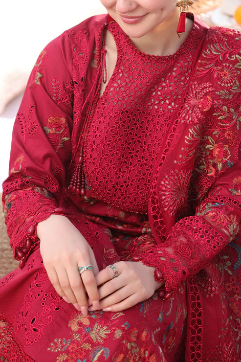 Imrozia Embroidered Dhanak 3 Piece D-60