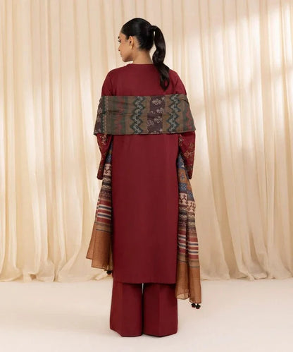 sapphire Embroidered lawn Three Piece D/715