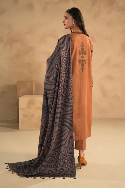 NIshat Embroidered Lawn 3 Piece Suit D/689