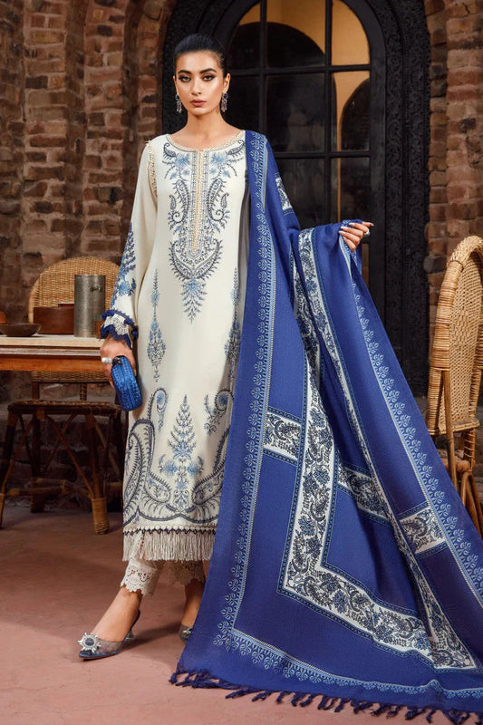 Maria-B Embroidered lawn Three Piece MB-