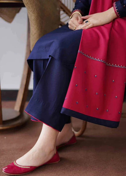 Embroidered Three Piece Dhanak FCC-480