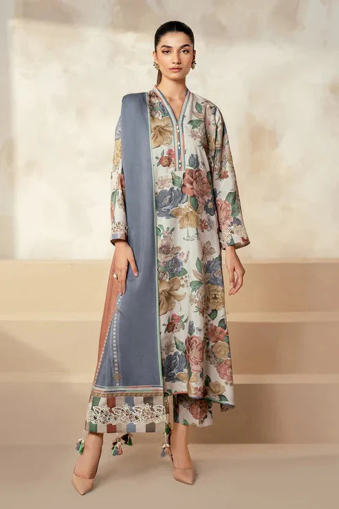Baroque D-76 Printed three piece suit