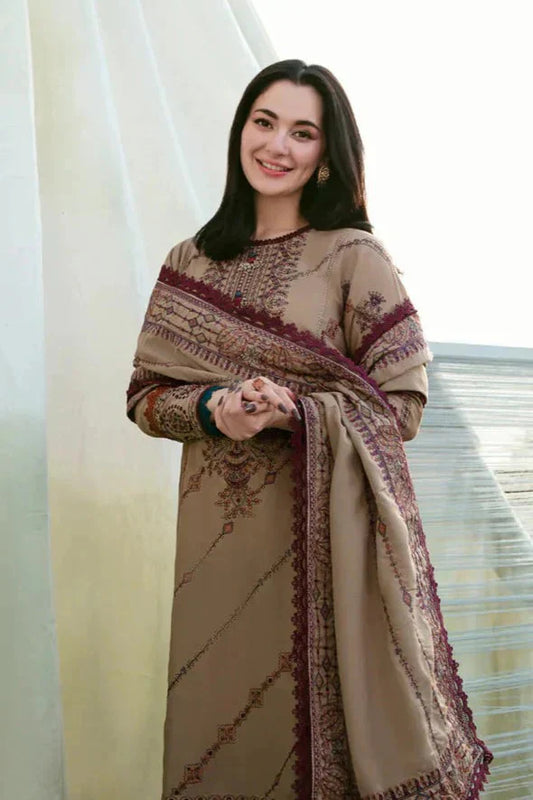 Florant Embroidered Three Piece Dhanak FLO-185