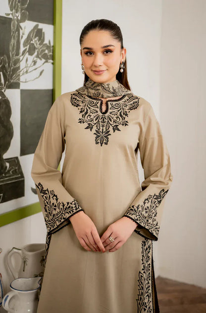 Sapphire Embroidered lawn Three Piece D/746
