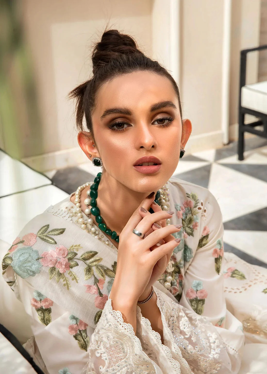 MONSOON BLOOMS DHANAK 3 Piece WInter Collection