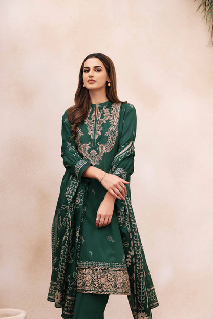 Sapphire Embroidered Dhanak 3 Piece SPL-758