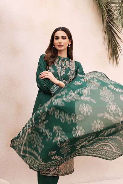 Sapphire Embroidered Dhanak 3 Piece SPL-758