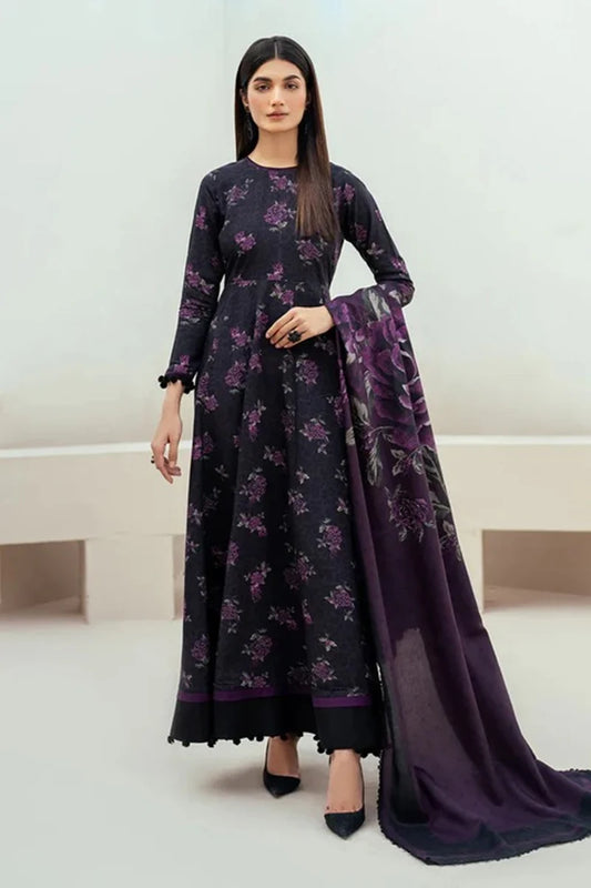 Baroque D-66 Printed three piece suit
