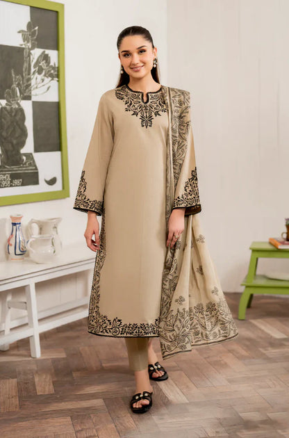 Sapphire Embroidered lawn Three Piece D/746