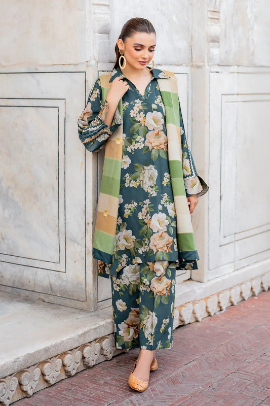 Baroque D-790 Printed three piece