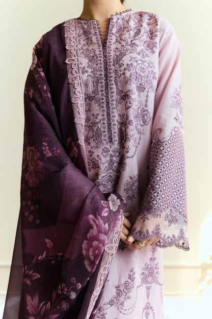 Zarashahjhan Embroidered Dhanak 3 Piece COCO-1577