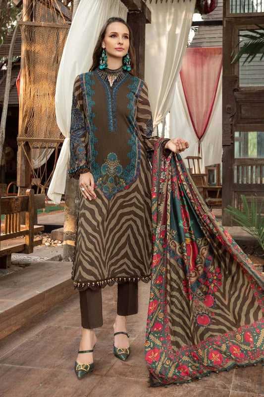 Printed 3 Piece Winter Collection D#720