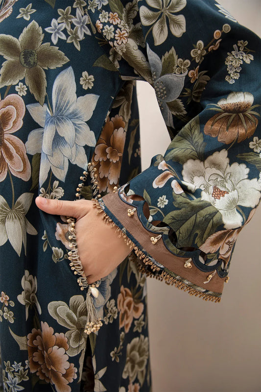 Baroque D-793 Printed three piece suit