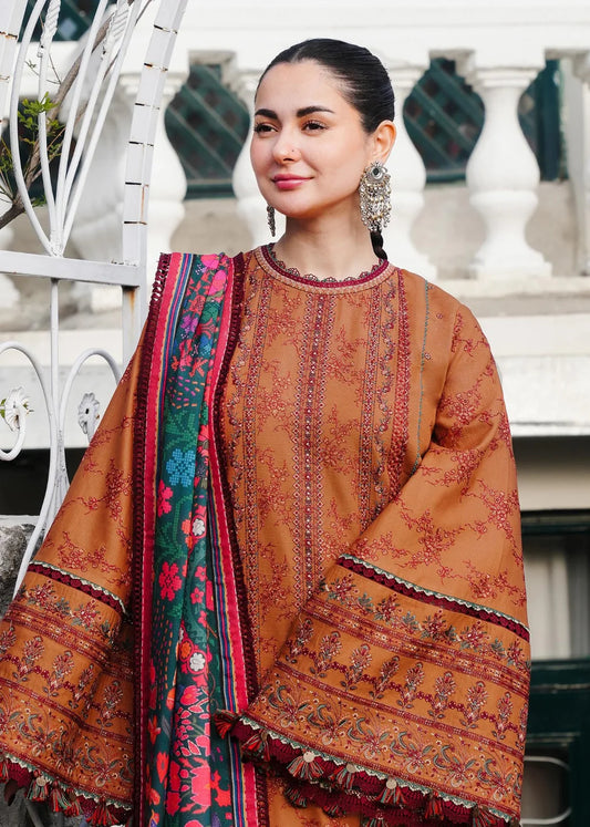 laam Embroidered Dhanak 3 Piece D-65