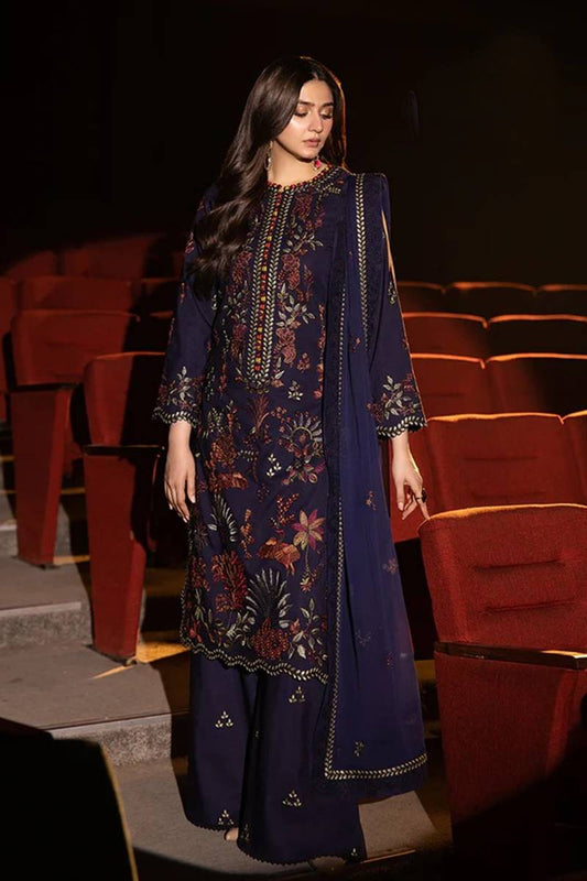 Asim jofa Embroidered Dhanak 3 Piece AJ-31