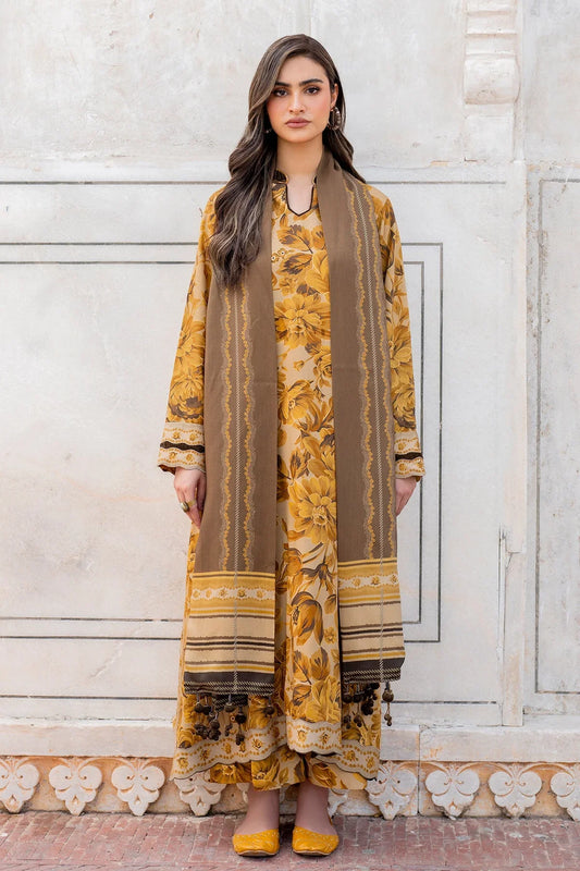 Baroque D-792 Printed three piece suit