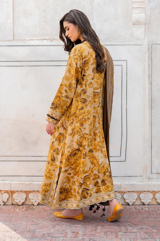 Baroque D-792 Printed three piece suit