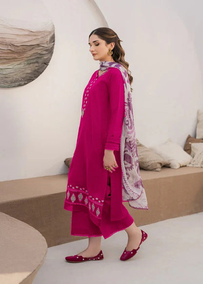 Zarashahjhan Embroidered Dhanak 3 Piece COCO-163