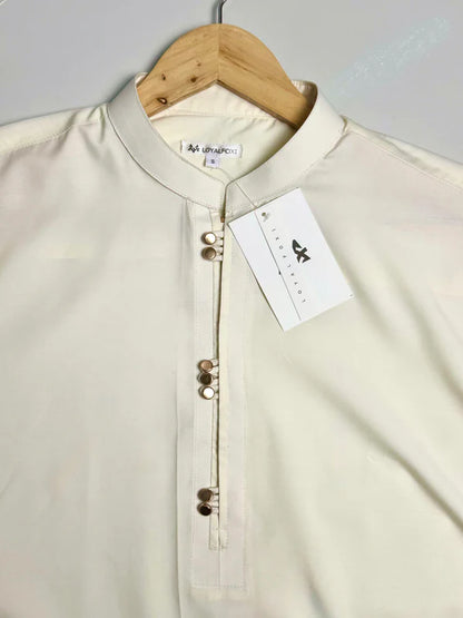 SIGNATURE SAPPHIRE STITCHED SUIT-WHITE