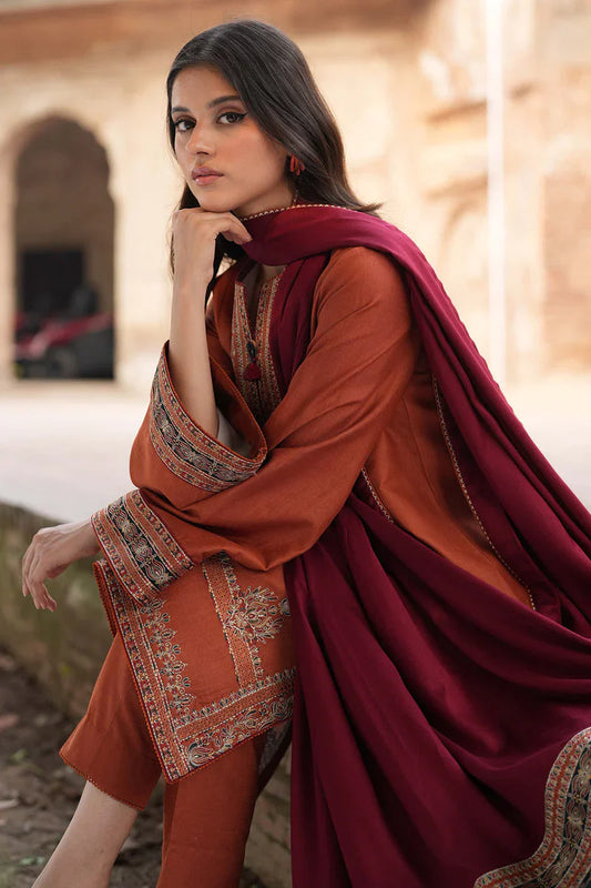 JAZMIN Embroidered Lawn 3 Piece Suit D/30