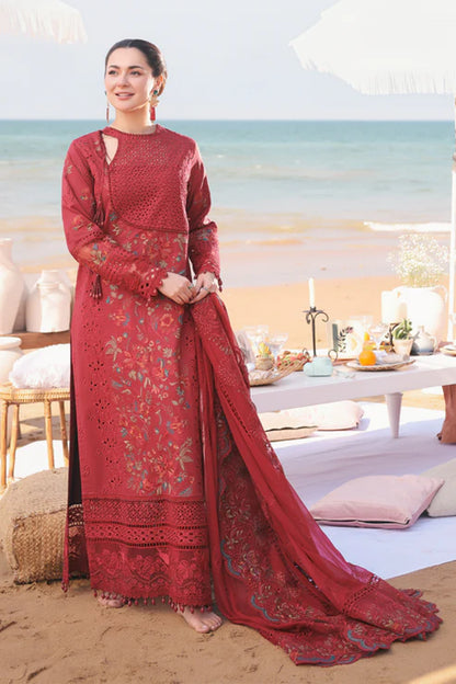 Imrozia Embroidered Dhanak 3 Piece D-60
