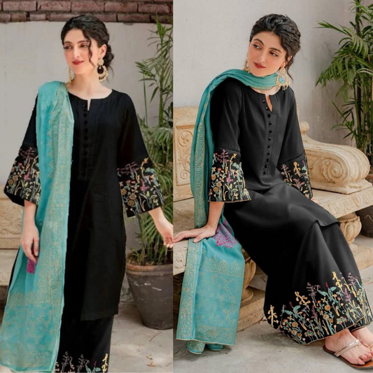 Black Lawn 3 Piece Suit D/882