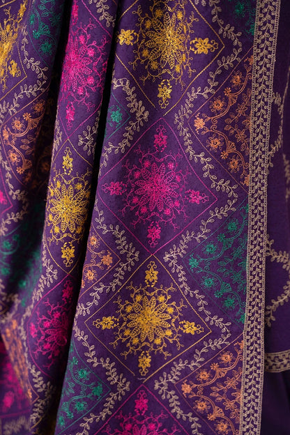 Sobia Nazir Embroidered Dhanak 3 Piece D-72
