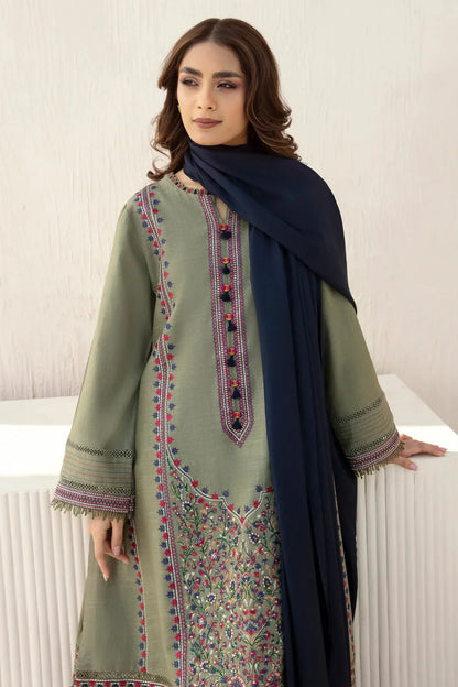 Kayseria Embroidered Dhanak 3 Piece SPW-854