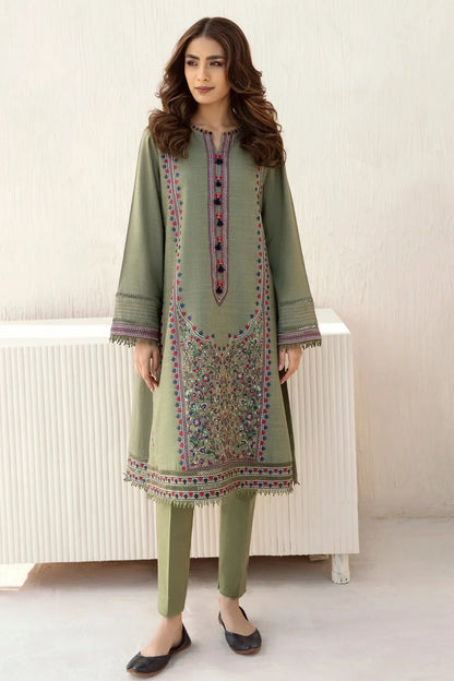 Kayseria Embroidered Dhanak 3 Piece SPW-854